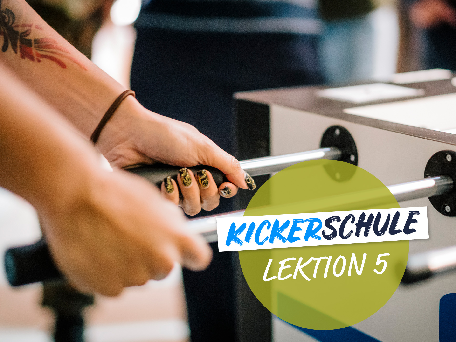 Kickerschule - Lektion 5: Balltransfer